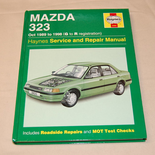 Service & Repair Manual Mazda 323 Oct 1989-1998